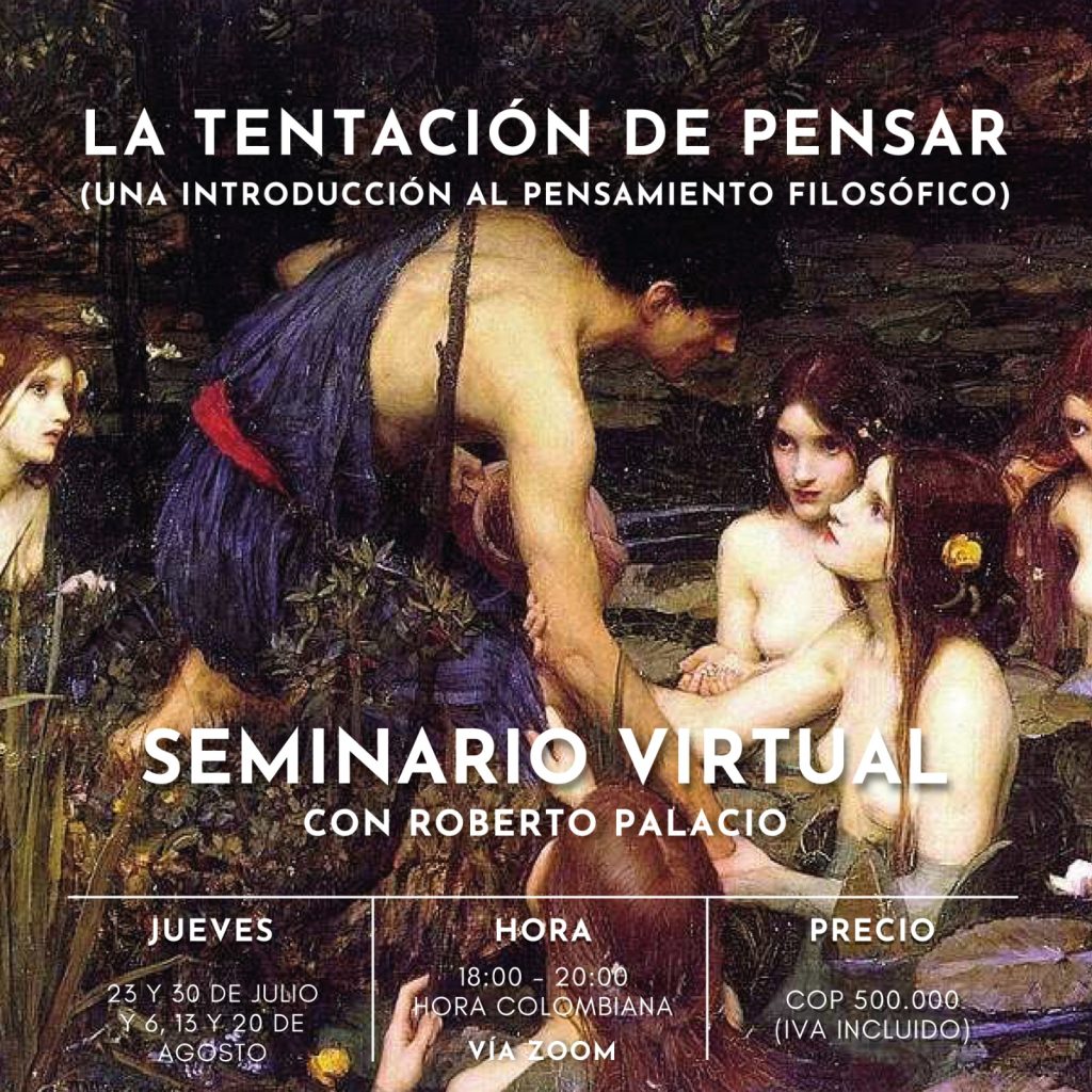 Curso La tentaci&oacute;n de pensar - Roberto Palacio, Librer&iacute;a Lerner